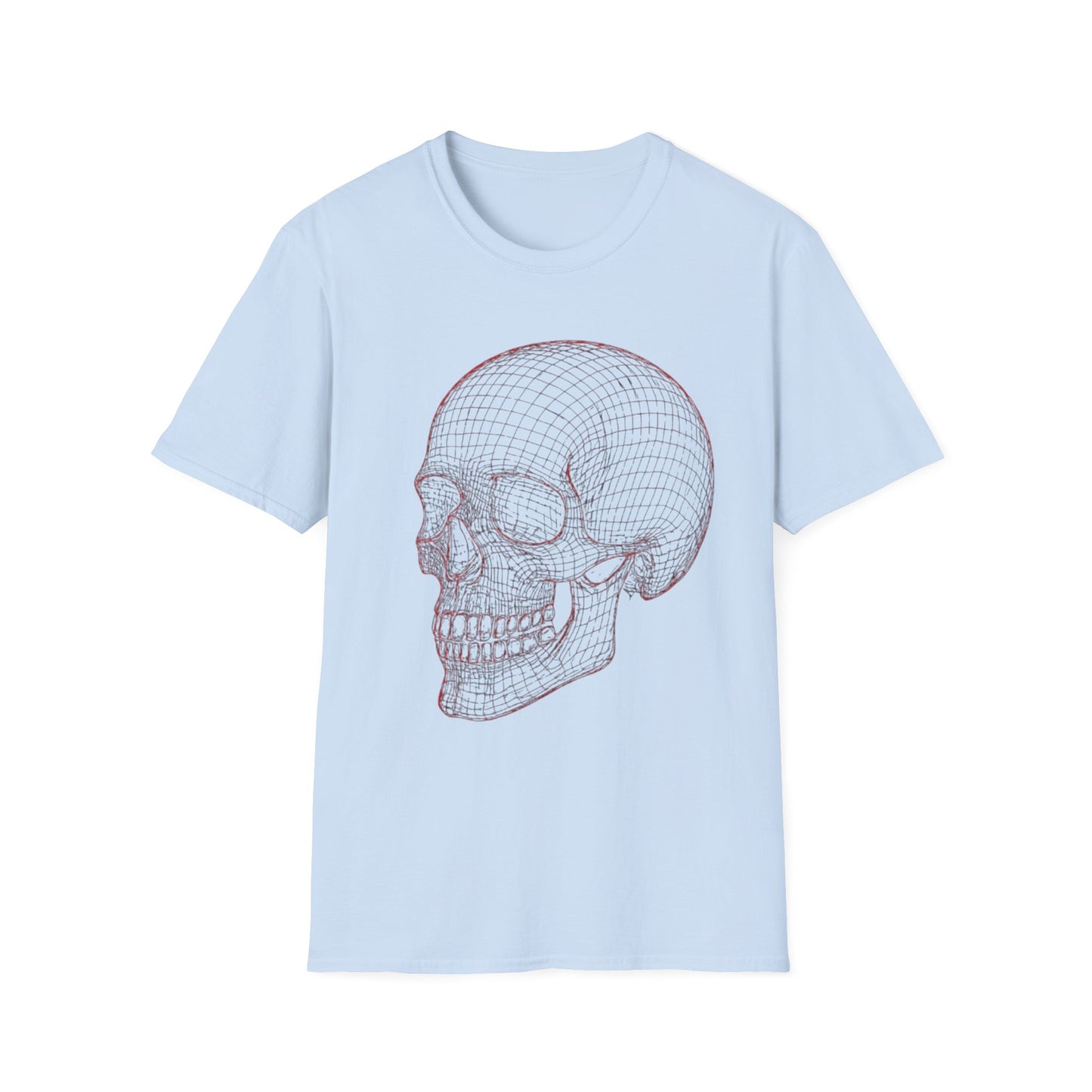 Red Skull Face T-Shirt