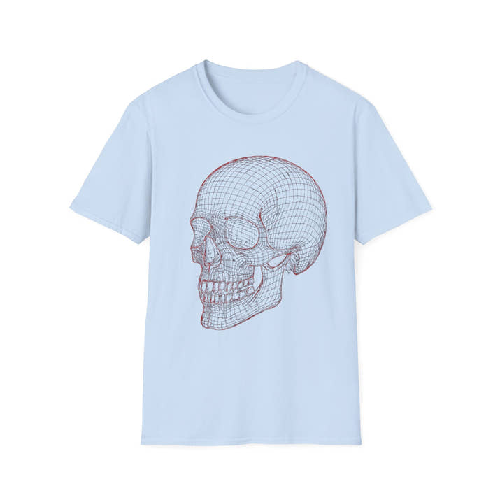 Red Skull Face T-Shirt