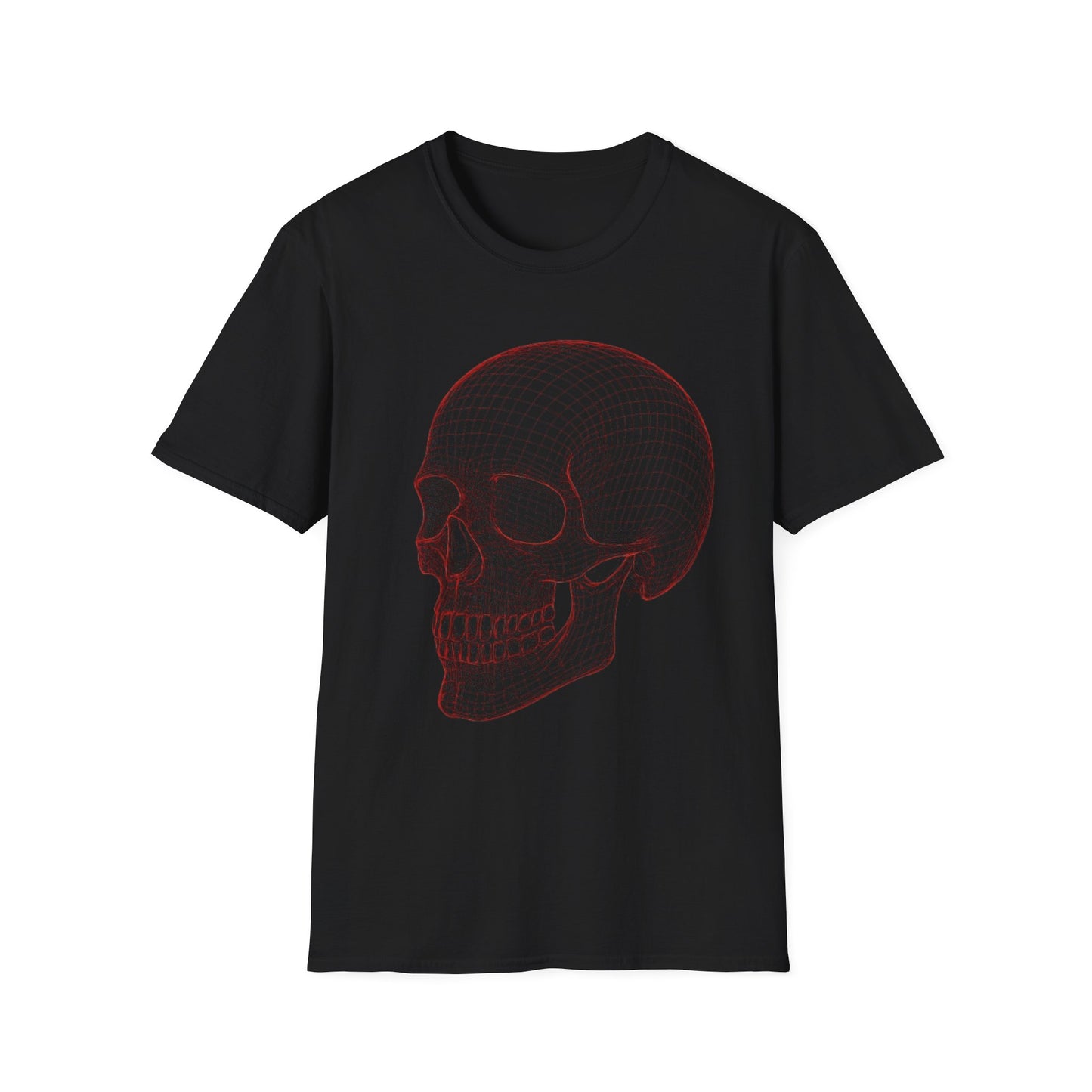 Red Skull Face T-Shirt