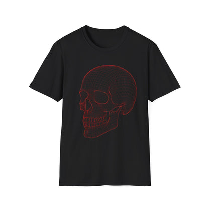 Red Skull Face T-Shirt