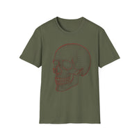 Red Skull Face T-Shirt