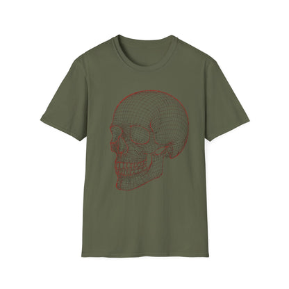 Red Skull Face T-Shirt
