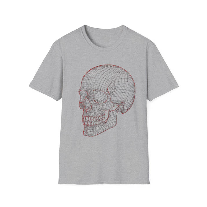 Red Skull Face T-Shirt