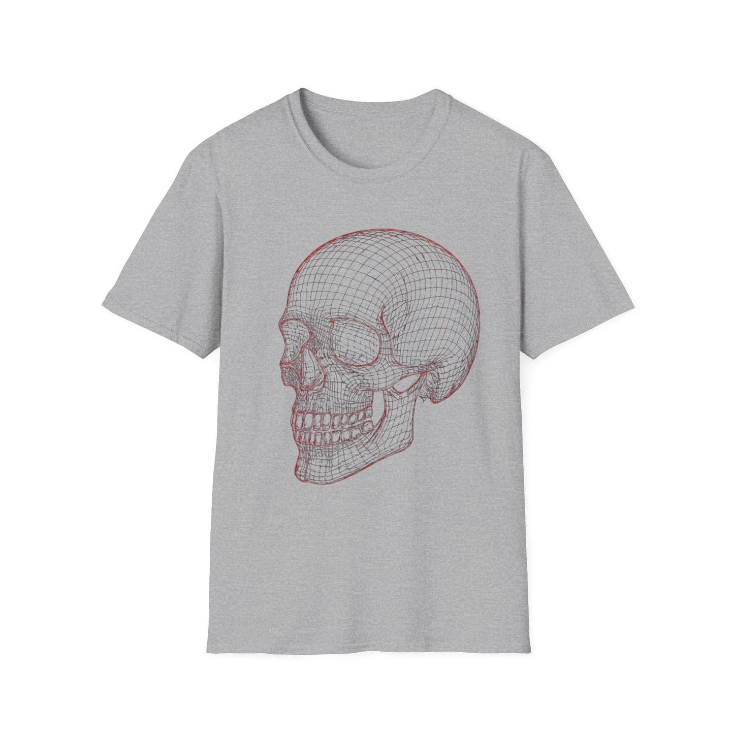 Red Skull Face T-Shirt