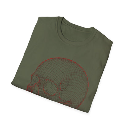 Red Skull Face T-Shirt